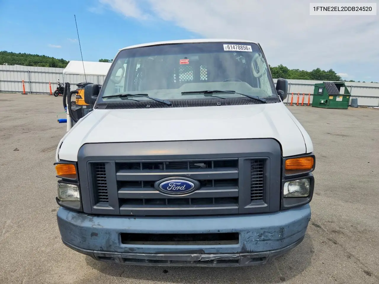 2013 Ford Econoline E250 Van VIN: 1FTNE2EL2DDB24520 Lot: 61478856