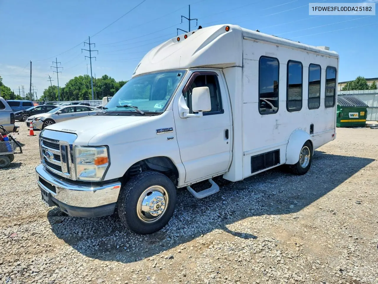 2013 Ford Econoline E350 Super Duty Cutaway Van VIN: 1FDWE3FL0DDA25182 Lot: 62435536