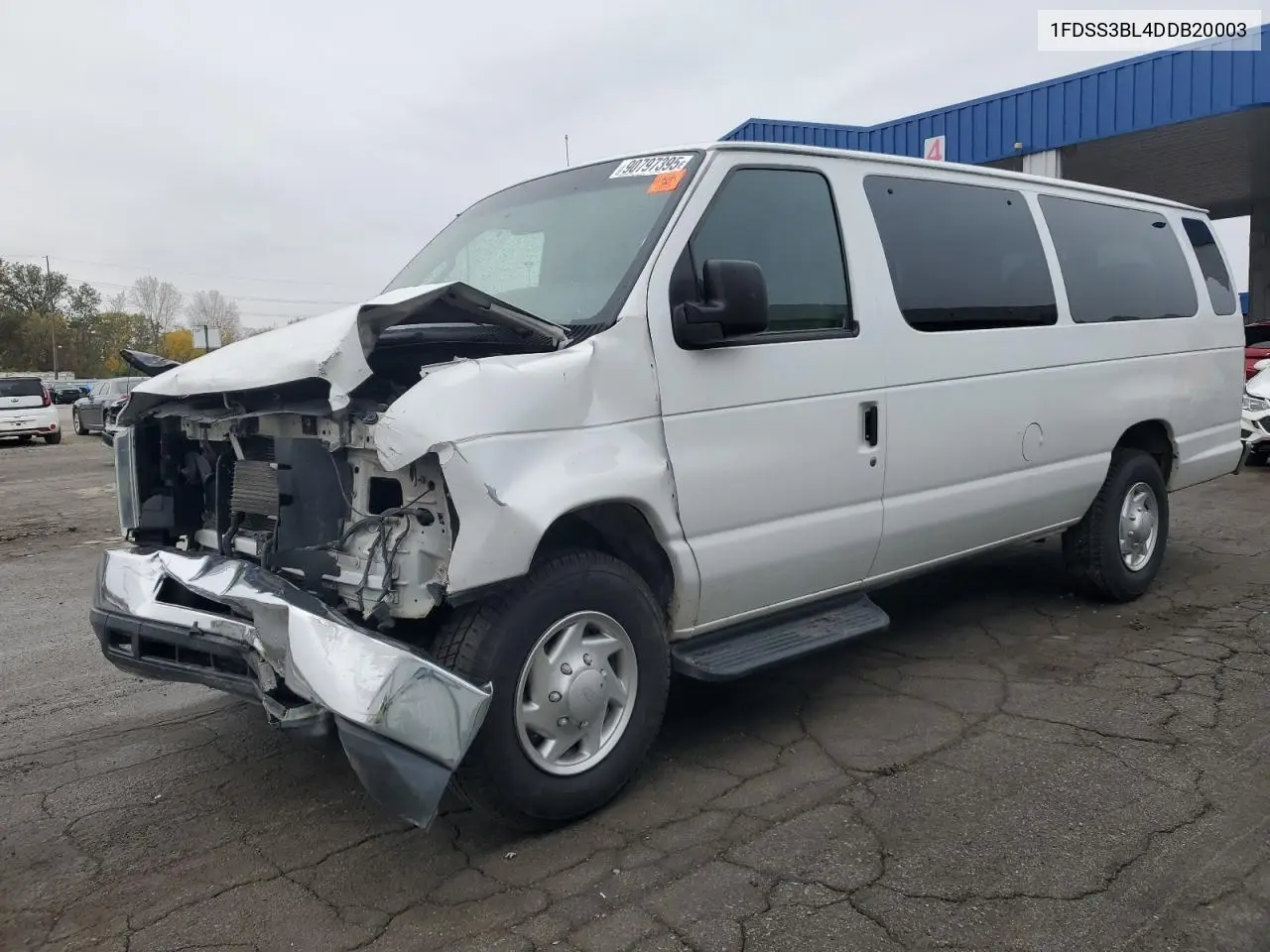 1FDSS3BL4DDB20003 2013 Ford Econoline E350 Super Duty Wagon