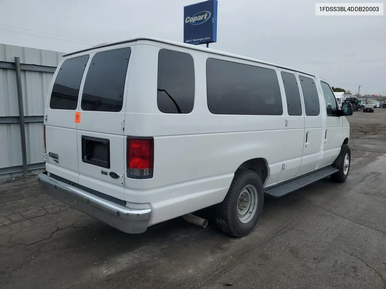 1FDSS3BL4DDB20003 2013 Ford Econoline E350 Super Duty Wagon
