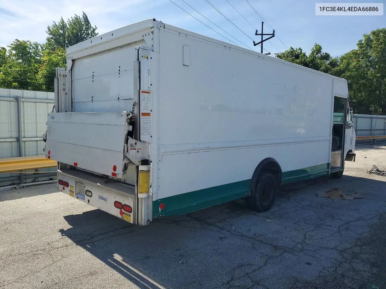 2014 Ford E450 Delivery Truck VIN: 1FC3E4KL4EDA66886 Lot: 49801876