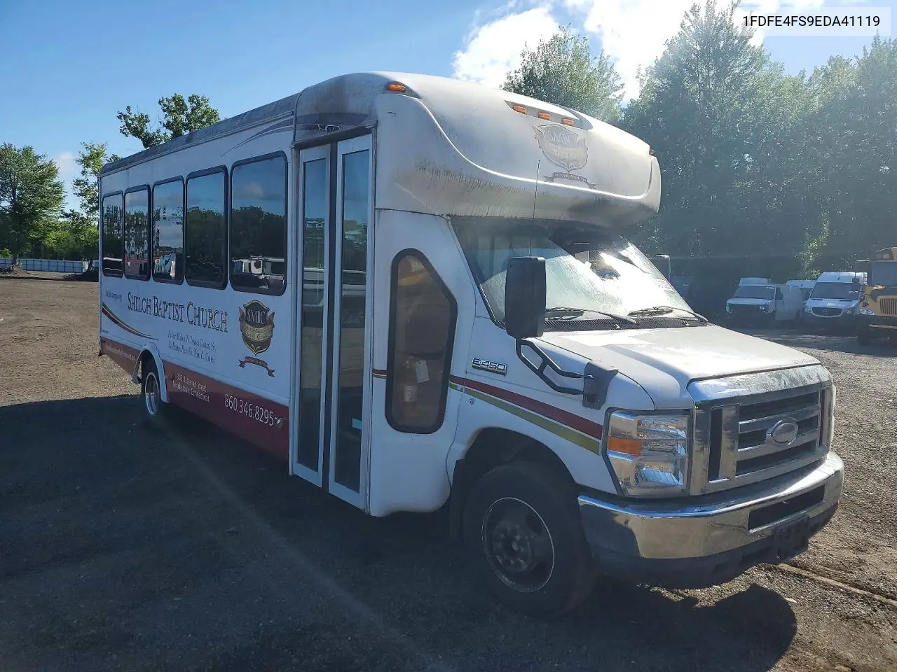 2014 Ford Econoline E450 Super Duty Cutaway Van VIN: 1FDFE4FS9EDA41119 Lot: 54818026