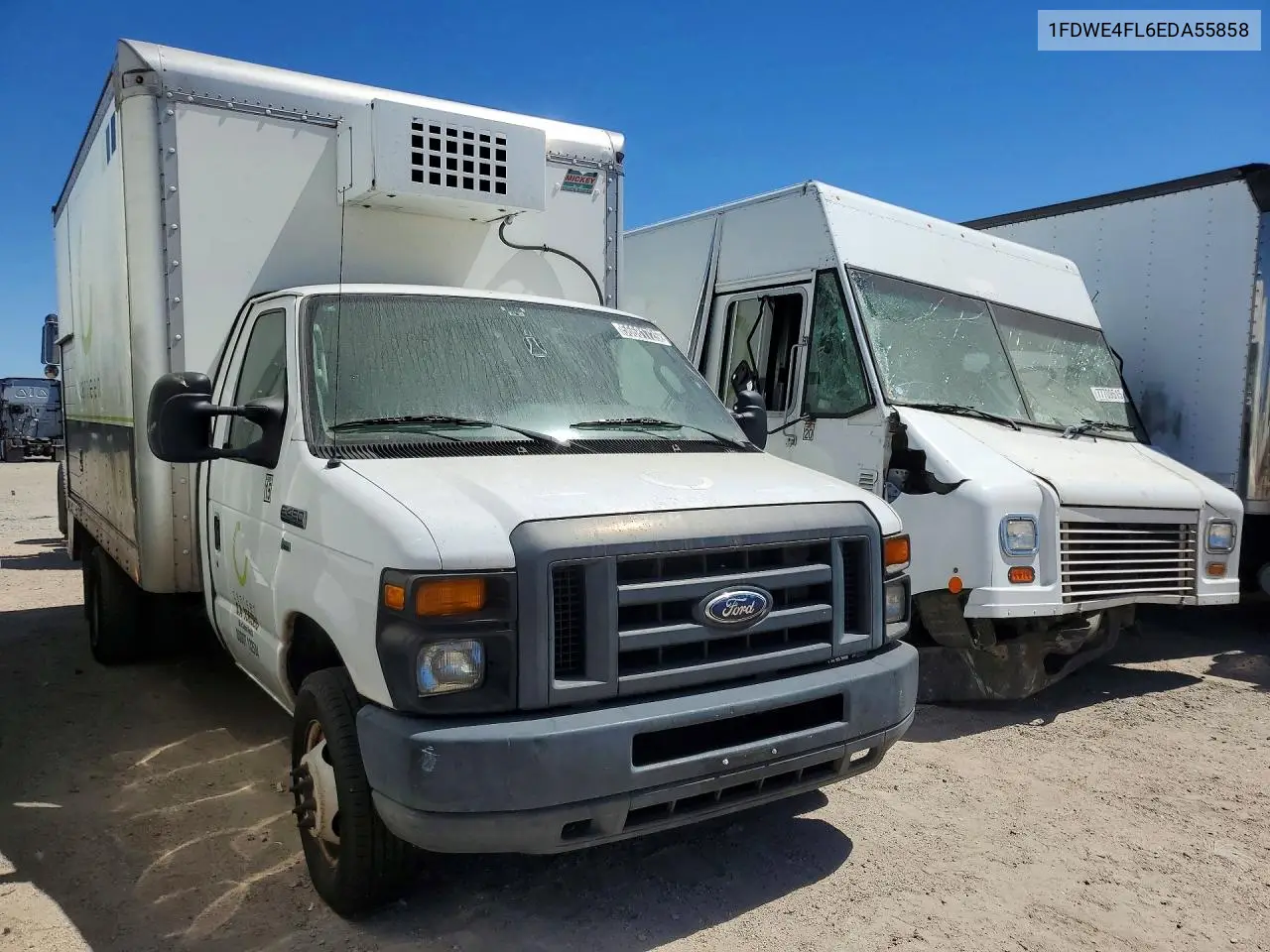 2014 Ford E450 Refrigerated Box Truck VIN: 1FDWE4FL6EDA55858 Lot: 56681726