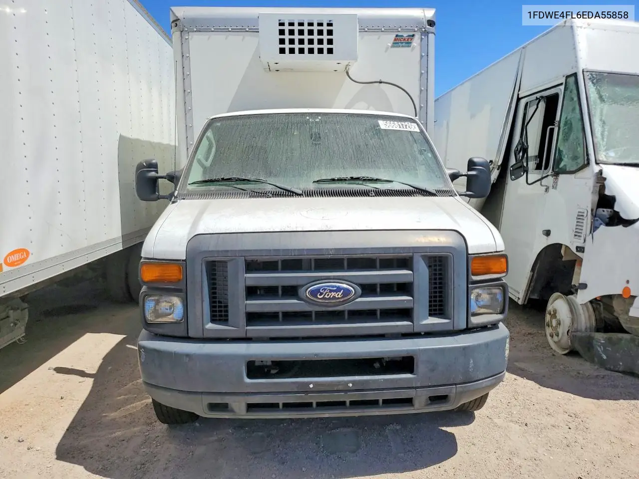 2014 Ford E450 Refrigerated Box Truck VIN: 1FDWE4FL6EDA55858 Lot: 56681726
