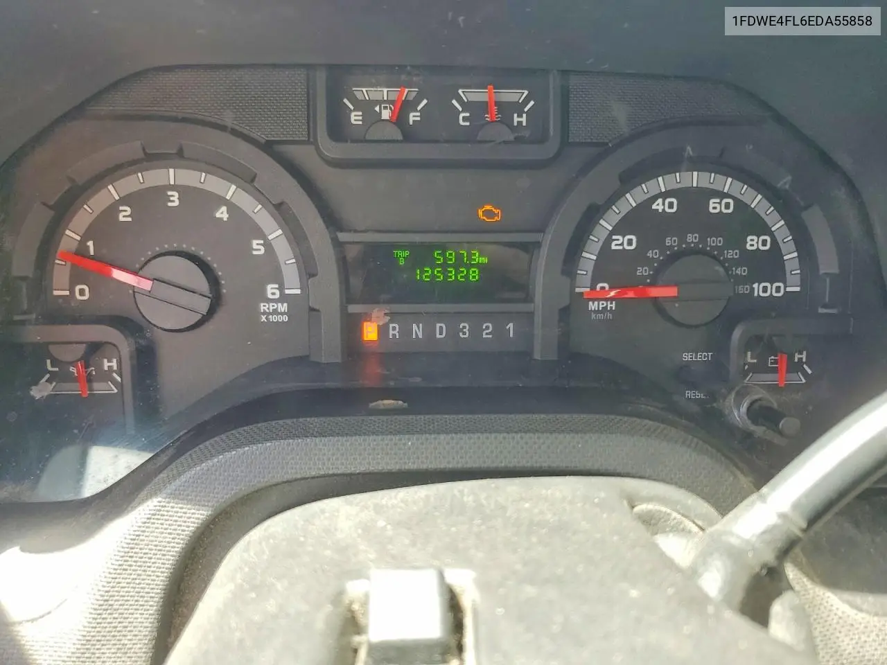 2014 Ford E450 Refrigerated Box Truck VIN: 1FDWE4FL6EDA55858 Lot: 56681726