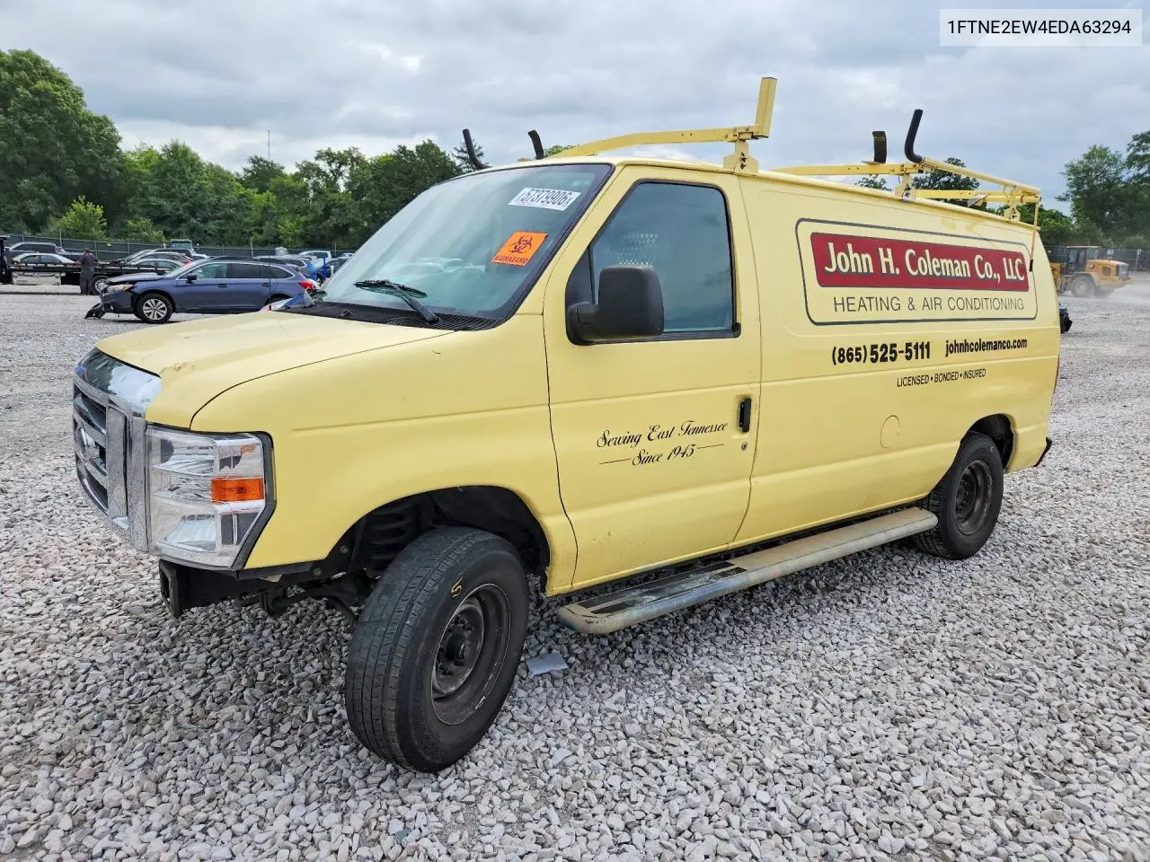 2014 Ford Econoline E250 Van VIN: 1FTNE2EW4EDA63294 Lot: 57379906