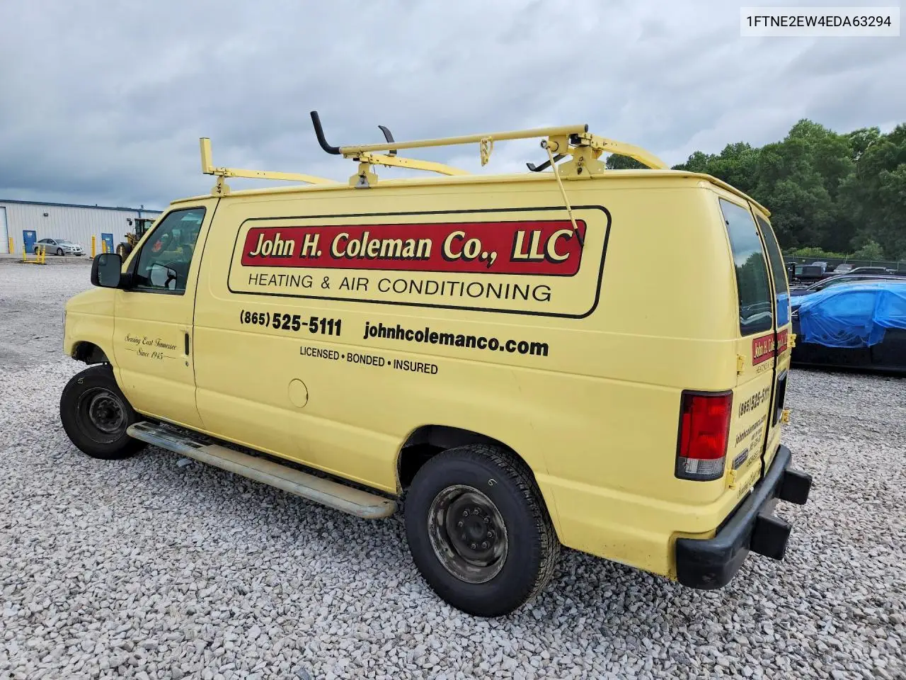 2014 Ford Econoline E250 Van VIN: 1FTNE2EW4EDA63294 Lot: 57379906