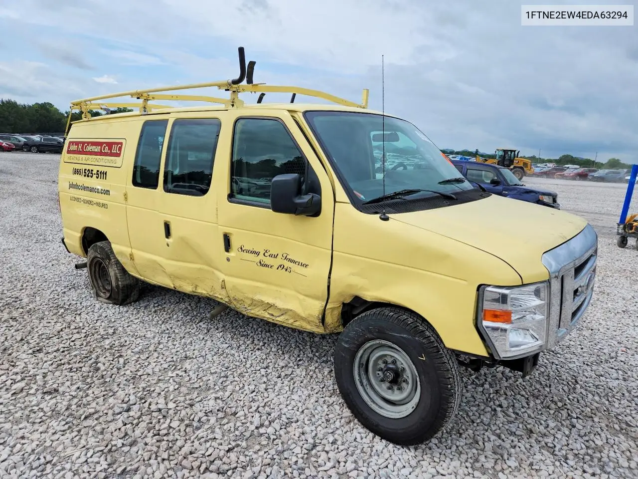 2014 Ford Econoline E250 Van VIN: 1FTNE2EW4EDA63294 Lot: 57379906