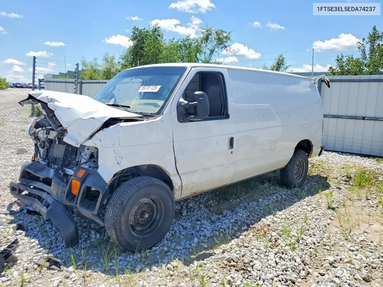 2014 Ford Econoline E350 Super Duty Van VIN: 1FTSE3EL5EDA74237 Lot: 59791126