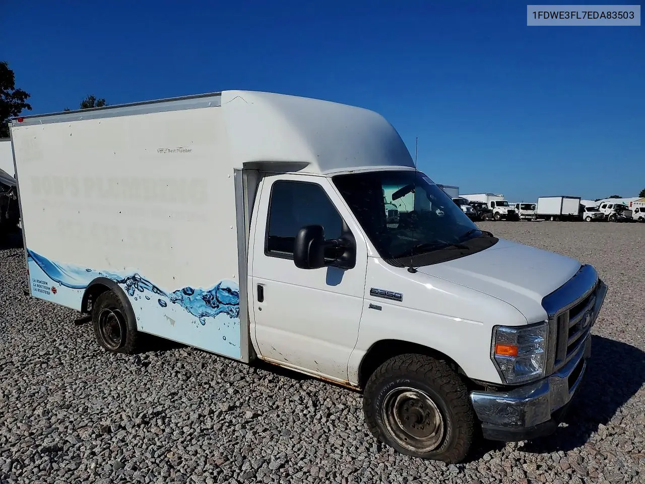 2014 Ford Econoline E350 Super Duty Cutaway Van VIN: 1FDWE3FL7EDA83503 Lot: 60202066