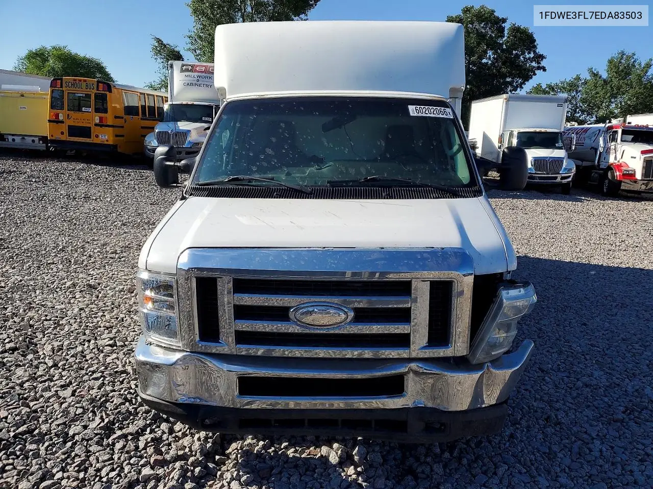 2014 Ford Econoline E350 Super Duty Cutaway Van VIN: 1FDWE3FL7EDA83503 Lot: 60202066
