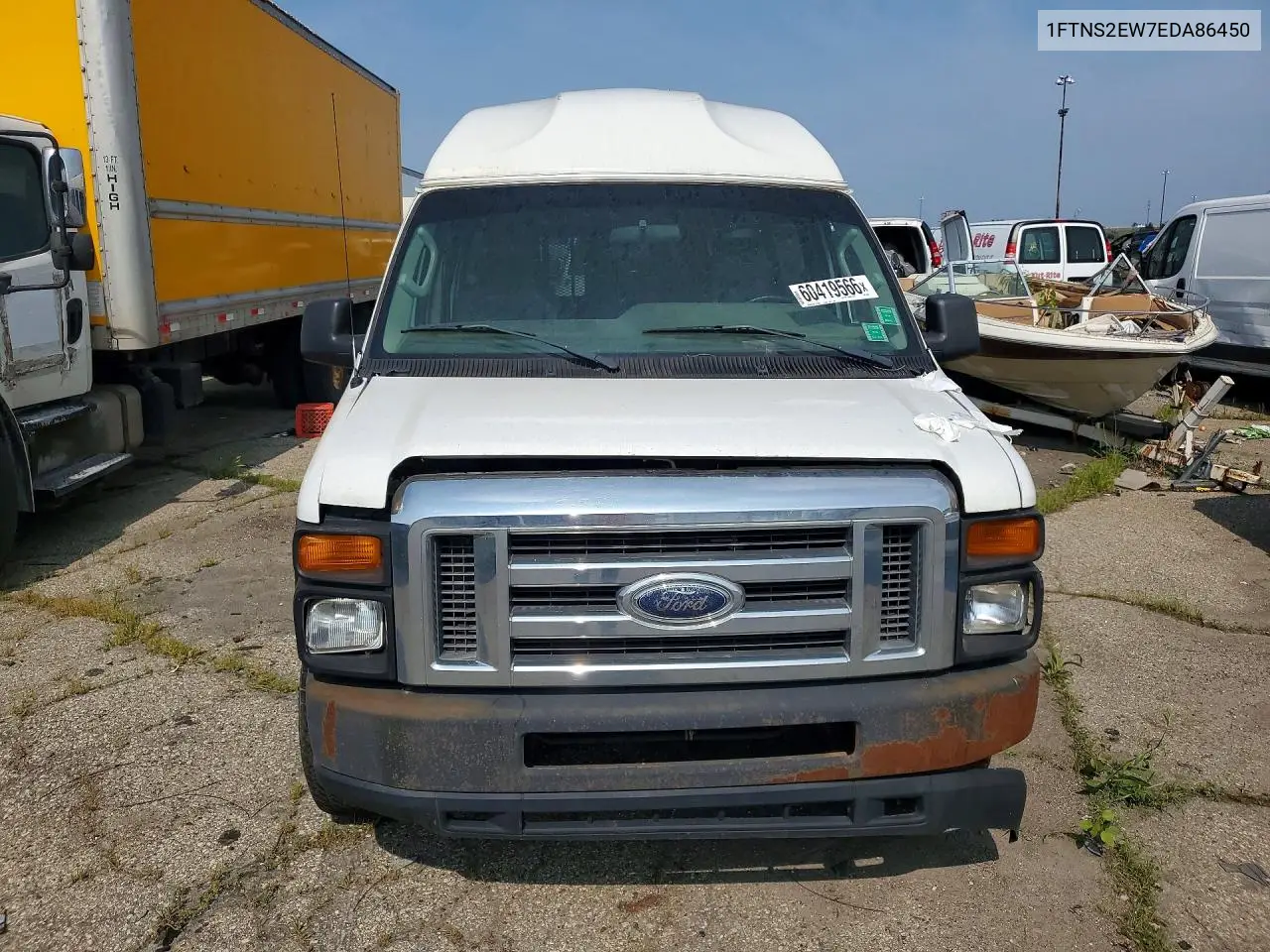 2014 Ford Econoline E250 Van VIN: 1FTNS2EW7EDA86450 Lot: 60419566