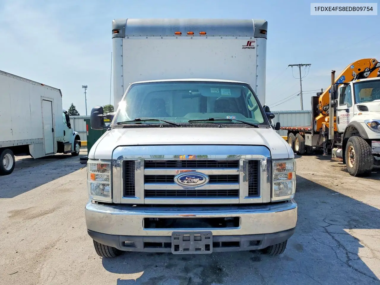 2014 Ford Econoline E450 Super Duty Cutaway Van VIN: 1FDXE4FS8EDB09754 Lot: 60445716