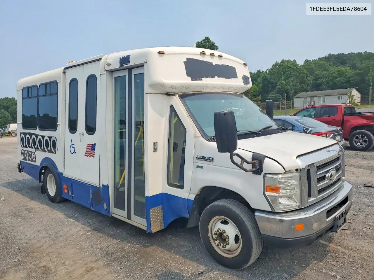 2014 Ford Econoline E350 Super Duty Cutaway Van VIN: 1FDEE3FL5EDA78604 Lot: 60899406