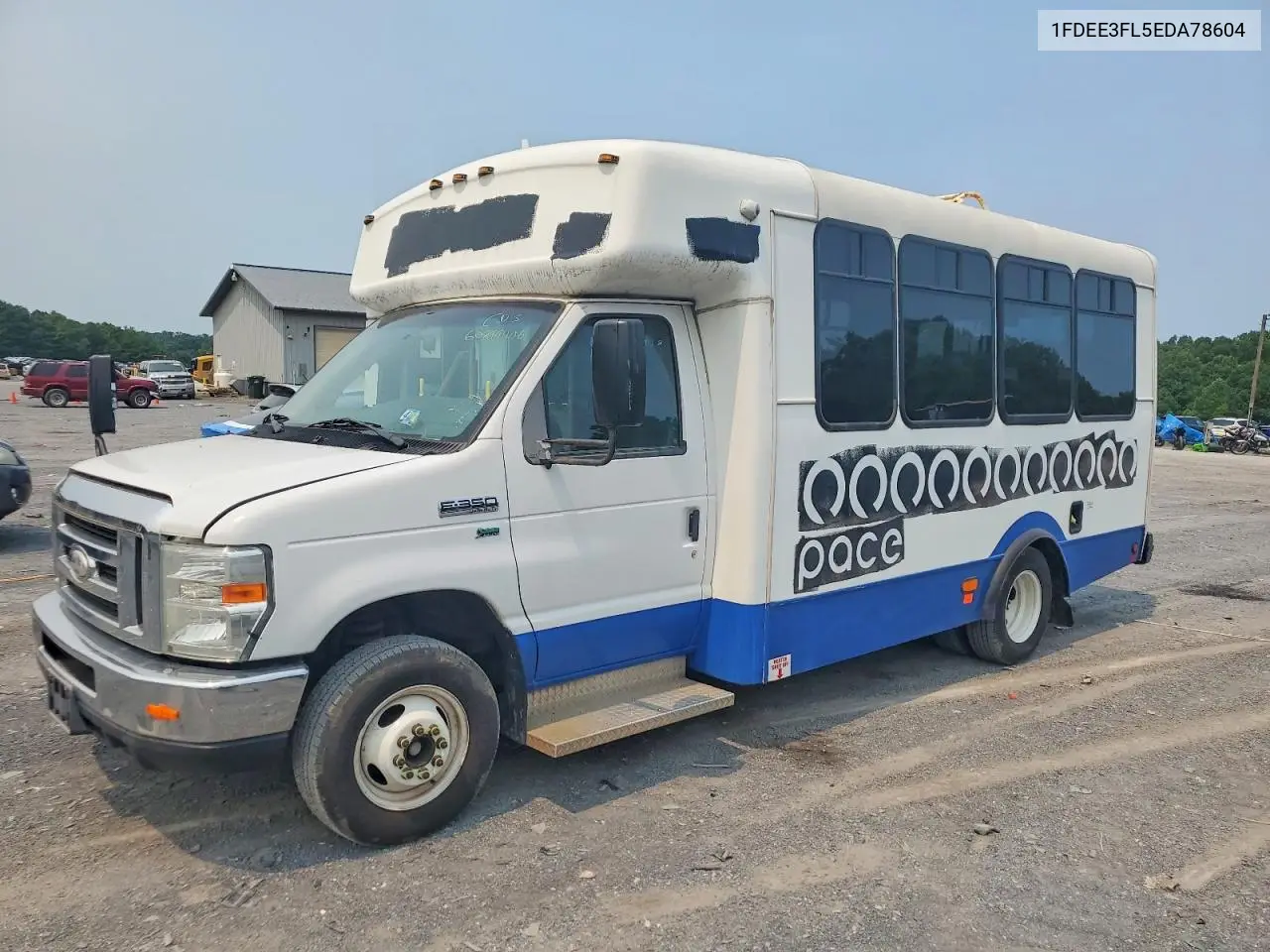 2014 Ford Econoline E350 Super Duty Cutaway Van VIN: 1FDEE3FL5EDA78604 Lot: 60899406