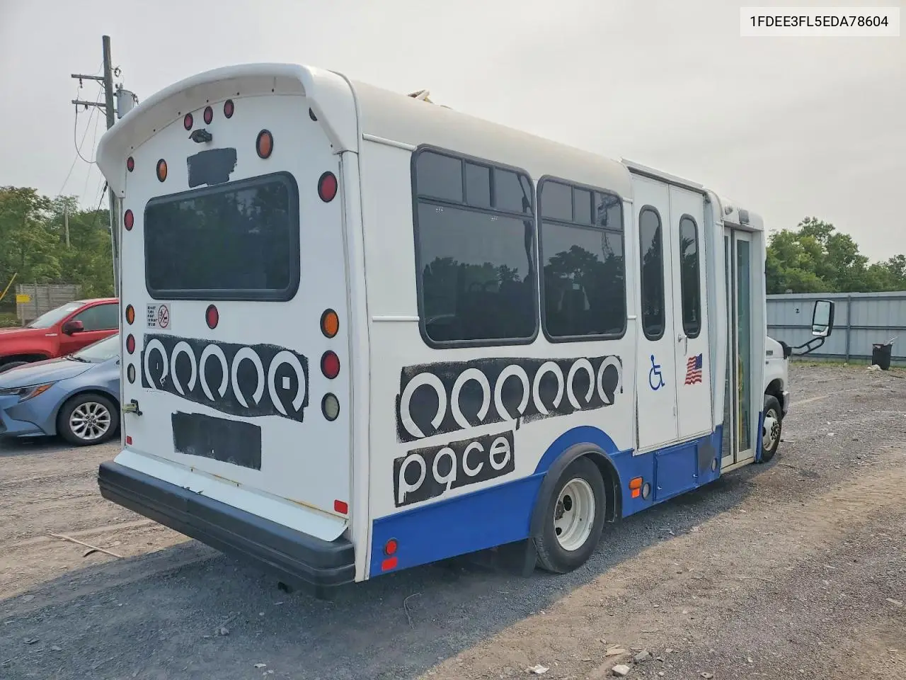 2014 Ford Econoline E350 Super Duty Cutaway Van VIN: 1FDEE3FL5EDA78604 Lot: 60899406