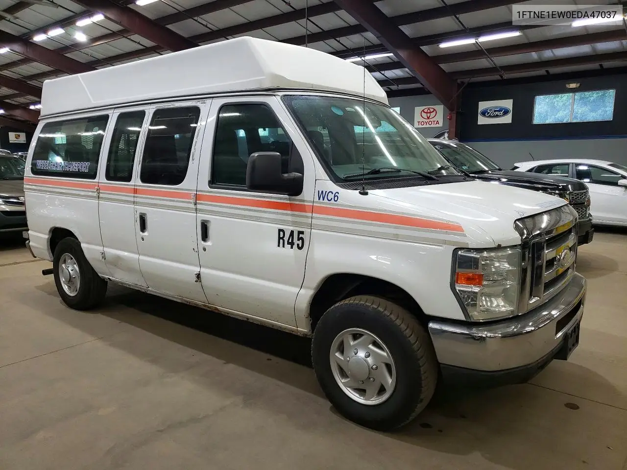 2014 Ford Econoline E150 Van VIN: 1FTNE1EW0EDA47037 Lot: 61112486