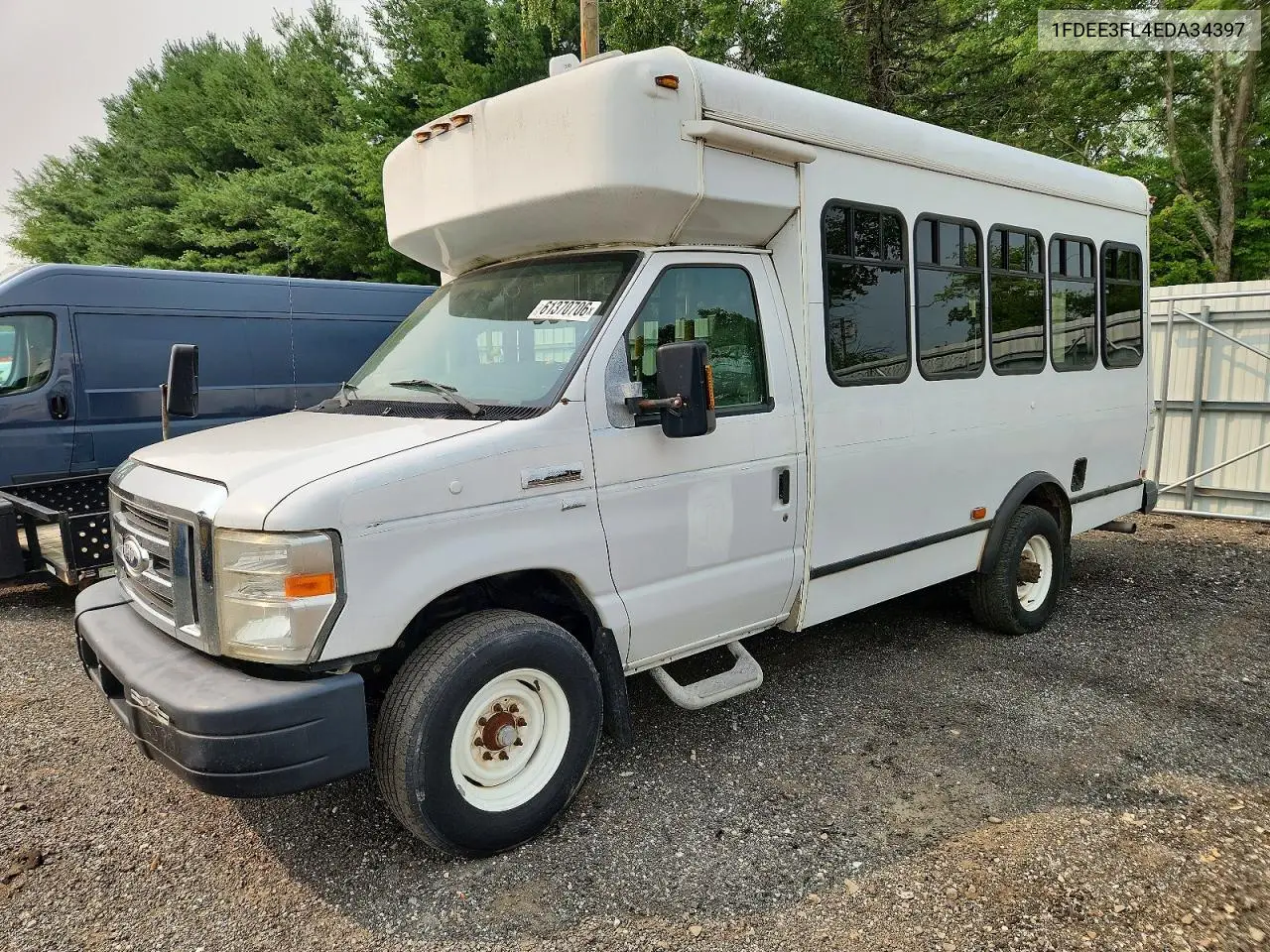 2014 Ford Econoline E350 Super Duty Cutaway Van VIN: 1FDEE3FL4EDA34397 Lot: 61370706