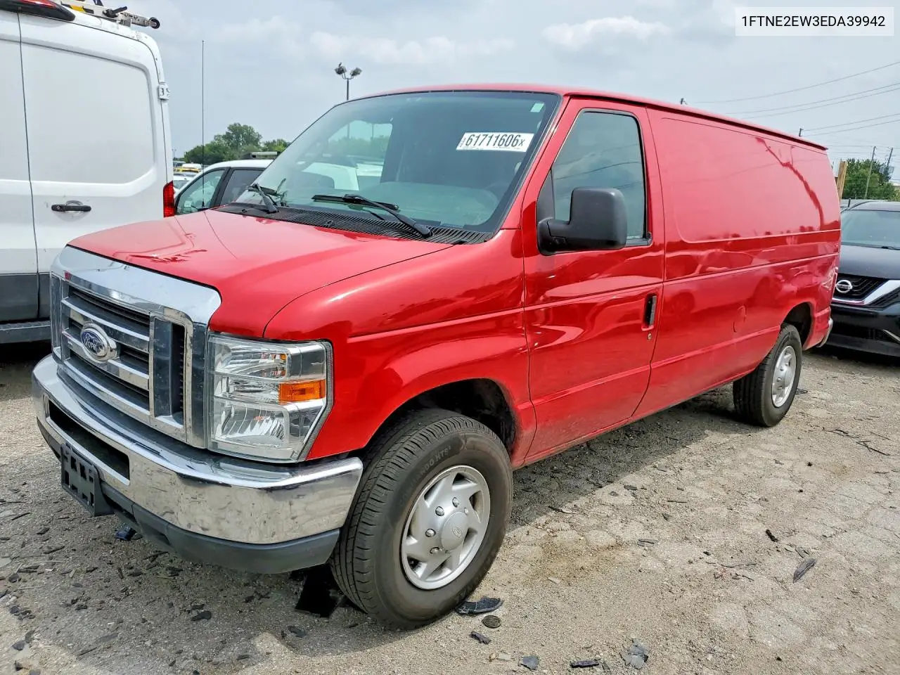 2014 Ford Econoline E250 Van VIN: 1FTNE2EW3EDA39942 Lot: 61711606