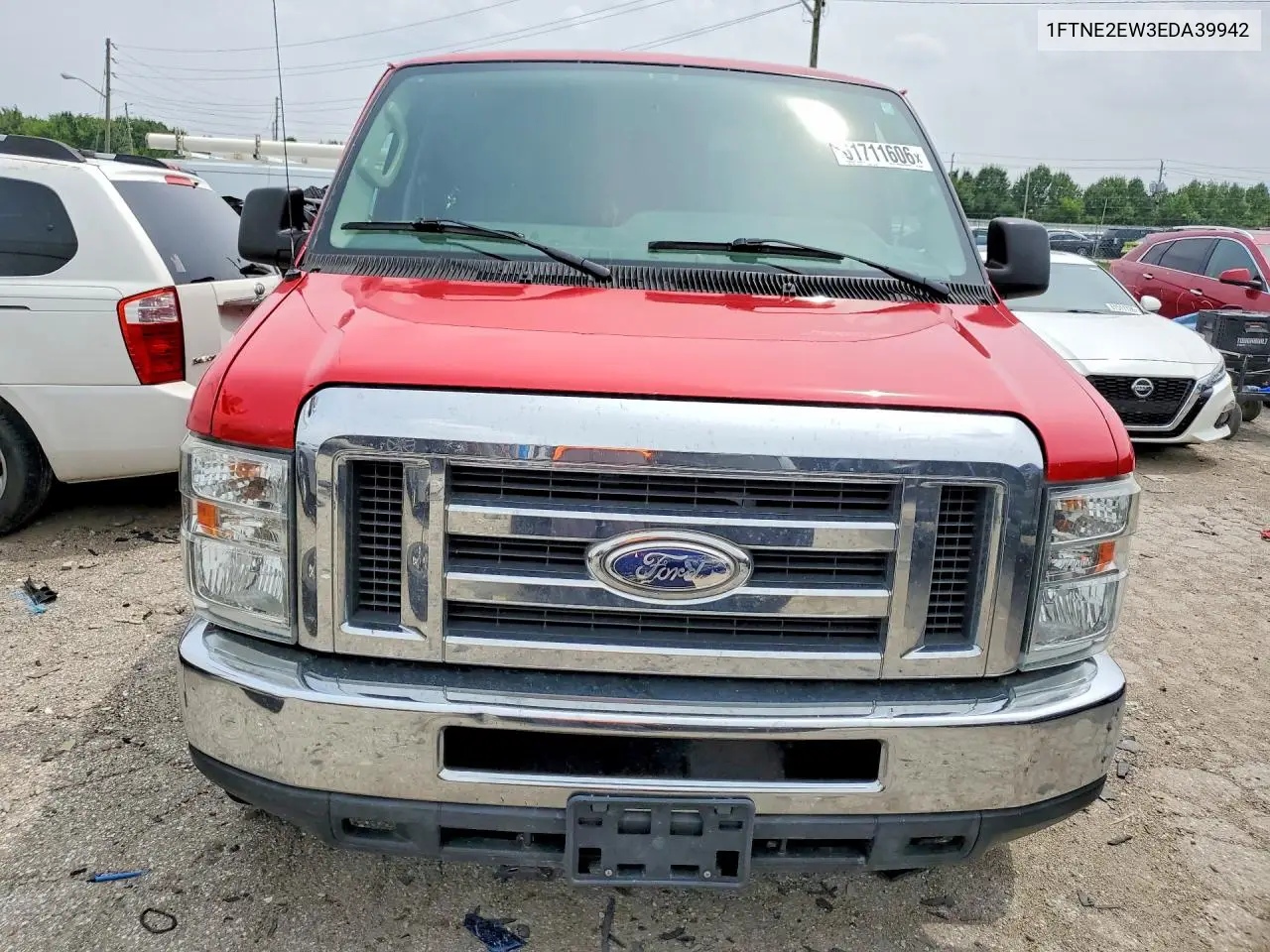 2014 Ford Econoline E250 Van VIN: 1FTNE2EW3EDA39942 Lot: 61711606