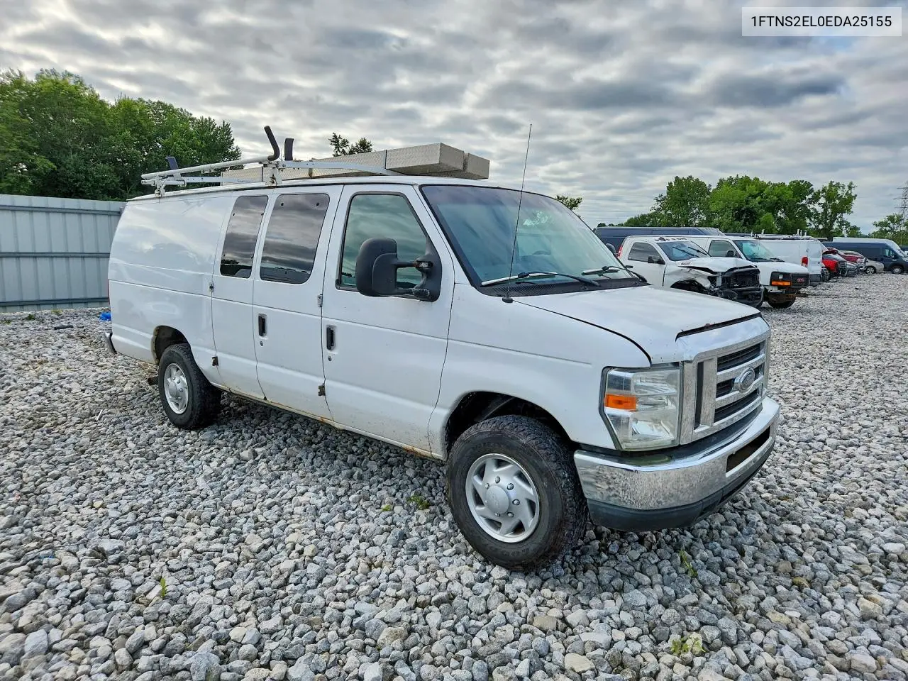 2014 Ford Econoline E250 Van VIN: 1FTNS2EL0EDA25155 Lot: 61819446