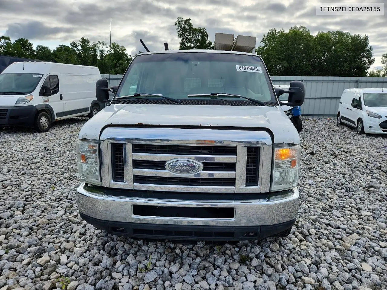 2014 Ford Econoline E250 Van VIN: 1FTNS2EL0EDA25155 Lot: 61819446