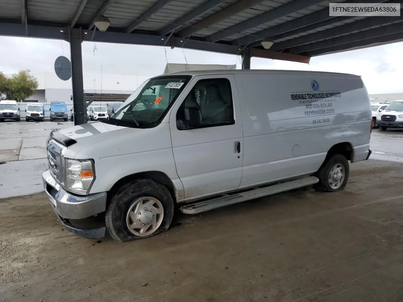 1FTNE2EW5EDA63806 2014 Ford Econoline E250 Van