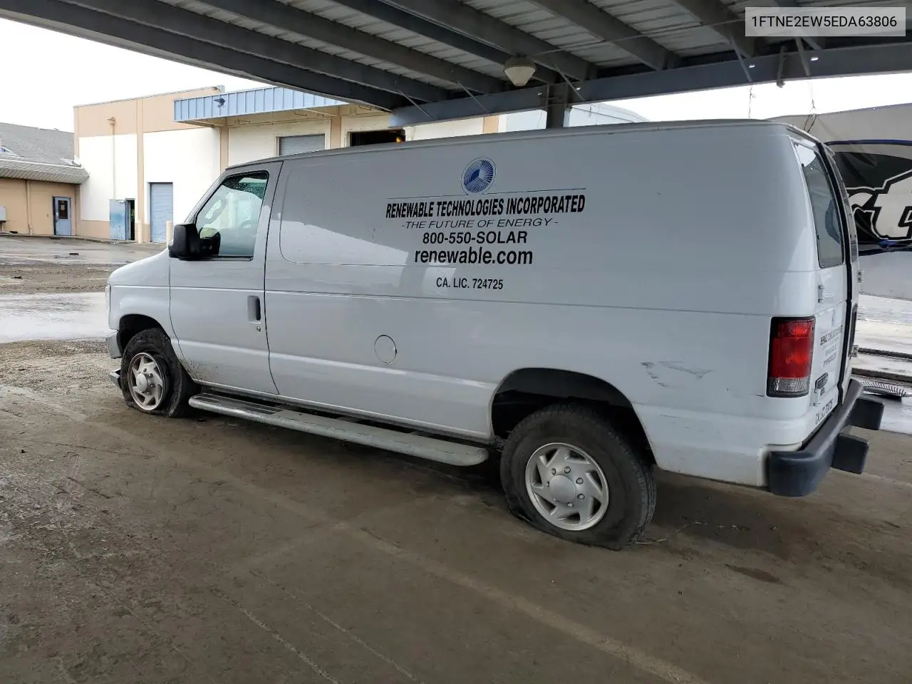 1FTNE2EW5EDA63806 2014 Ford Econoline E250 Van