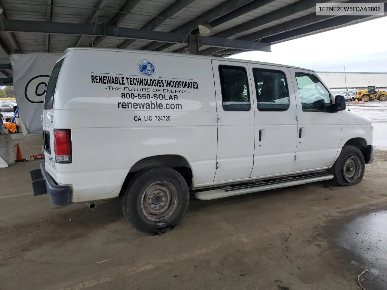 1FTNE2EW5EDA63806 2014 Ford Econoline E250 Van