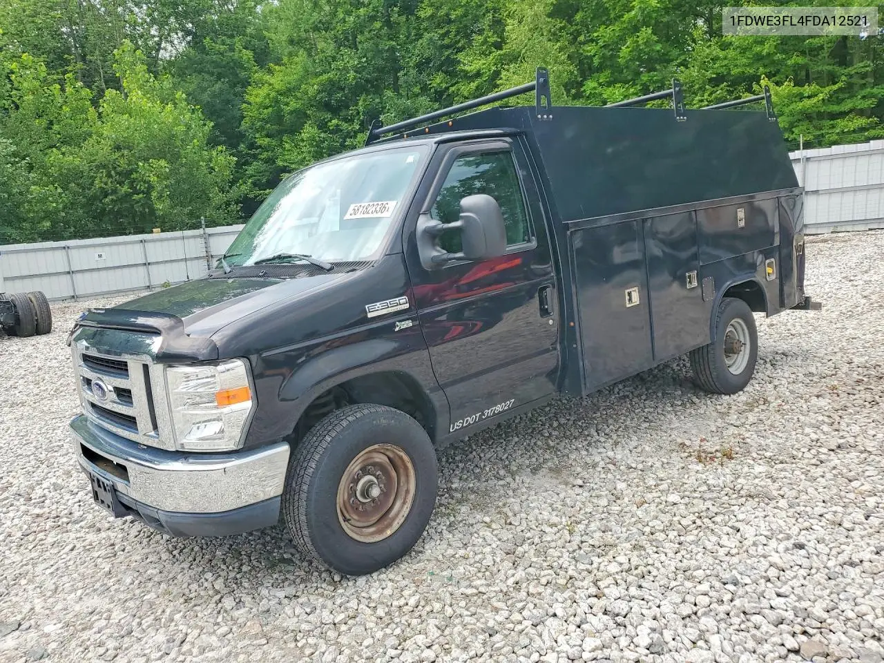 2015 Ford Econoline E350 Super Duty Cutaway Van VIN: 1FDWE3FL4FDA12521 Lot: 58182336