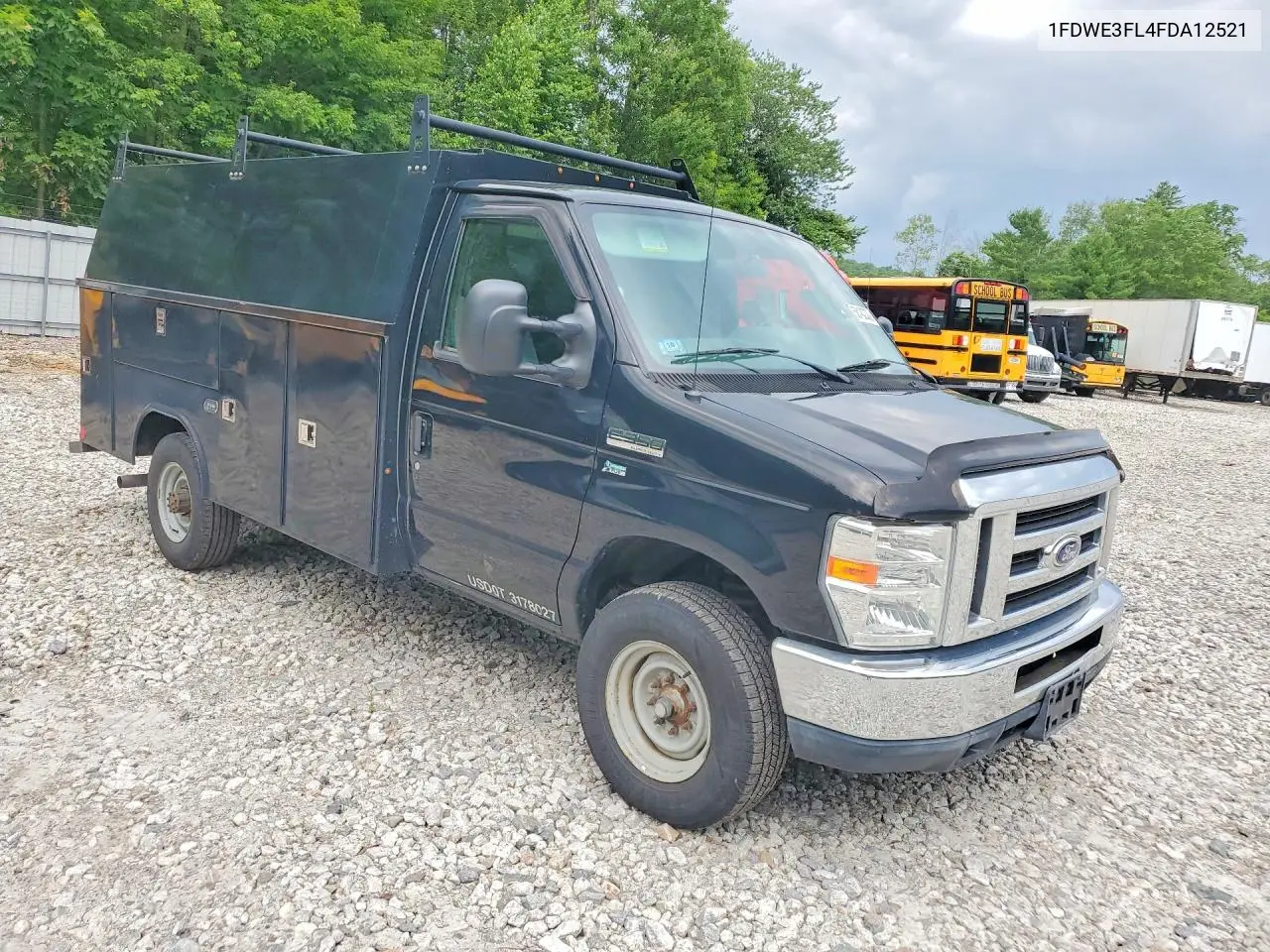 2015 Ford Econoline E350 Super Duty Cutaway Van VIN: 1FDWE3FL4FDA12521 Lot: 58182336
