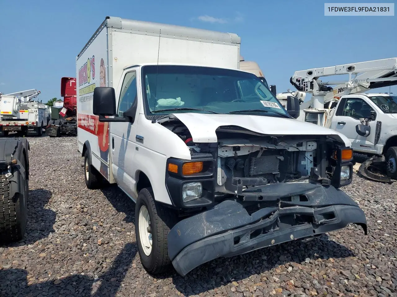 2015 Ford Econoline E350 Super Duty Cutaway Van VIN: 1FDWE3FL9FDA21831 Lot: 60182706