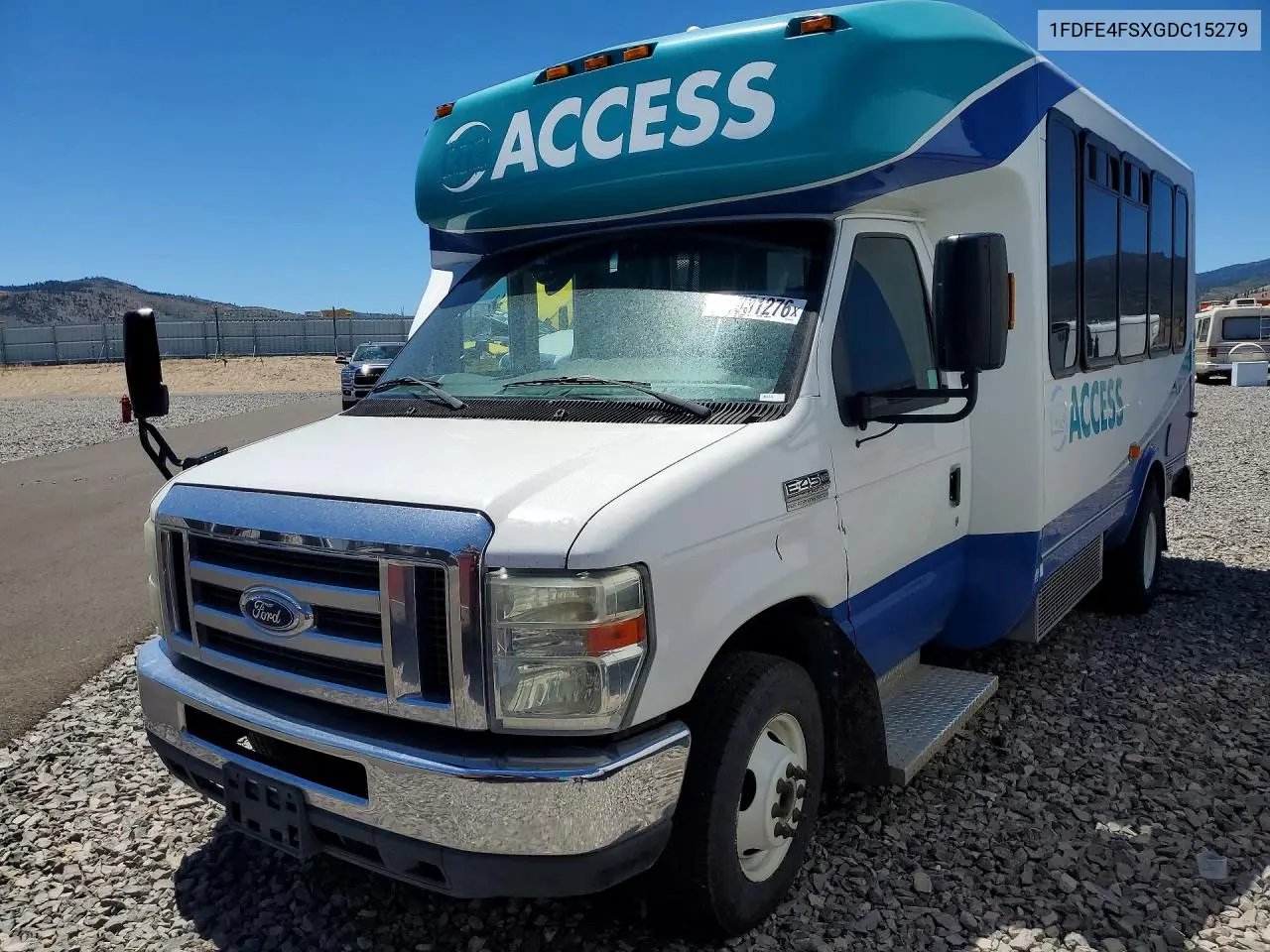 2016 Ford E450 Shuttle Bus VIN: 1FDFE4FS0GDC16232 Lot: 55931276