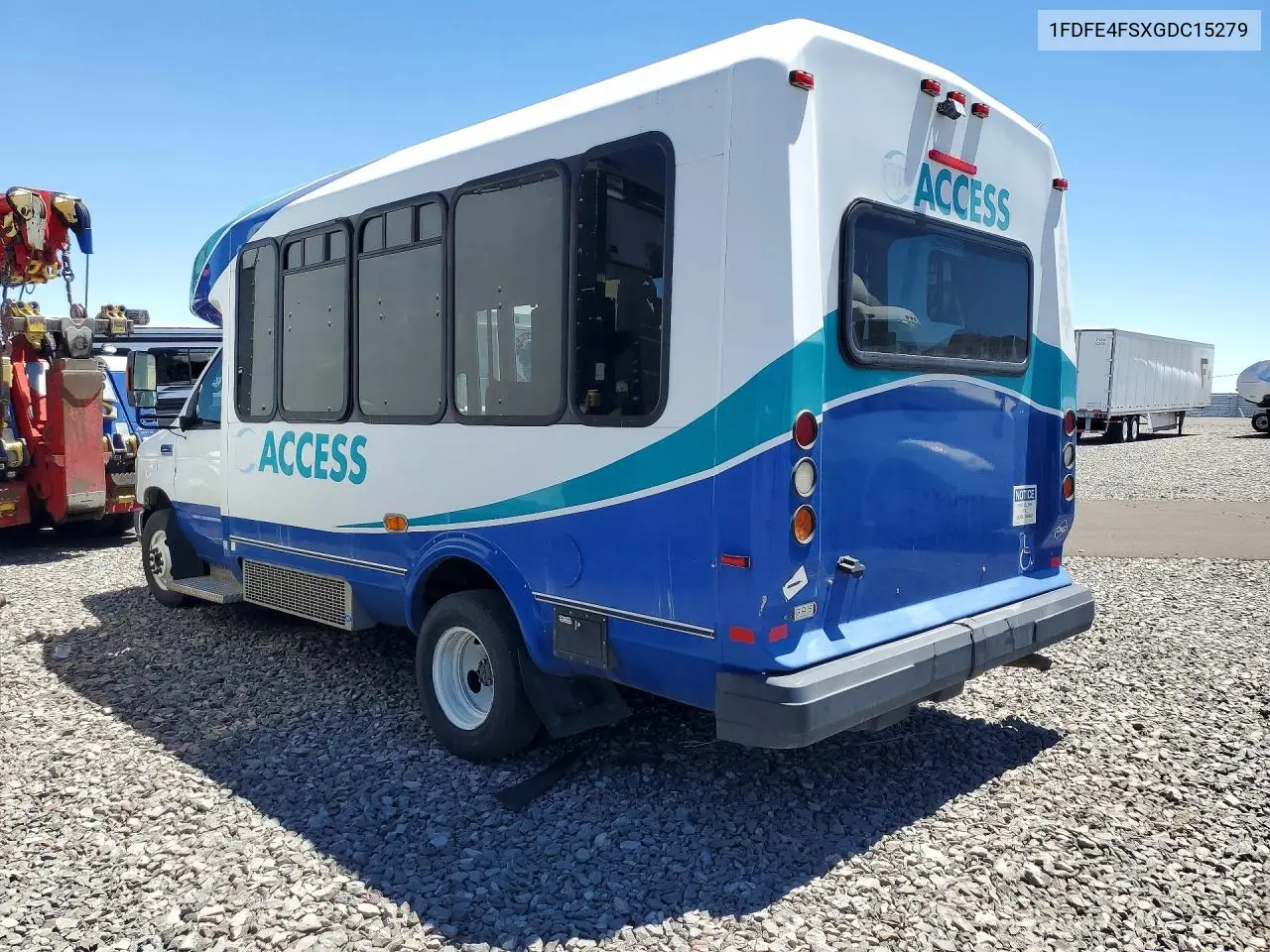 2016 Ford E450 Shuttle Bus VIN: 1FDFE4FS0GDC16232 Lot: 55931276
