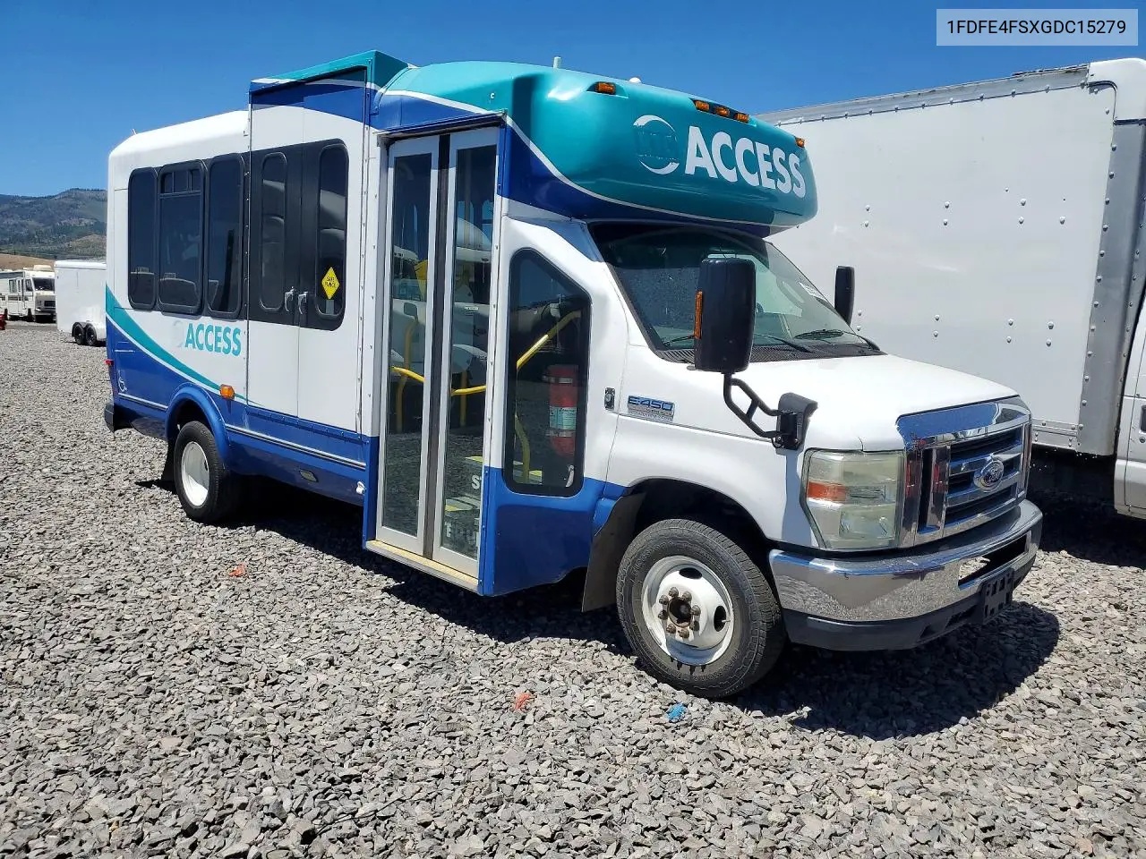 2016 Ford E450 Shuttle Bus VIN: 1FDFE4FS0GDC16232 Lot: 55931276