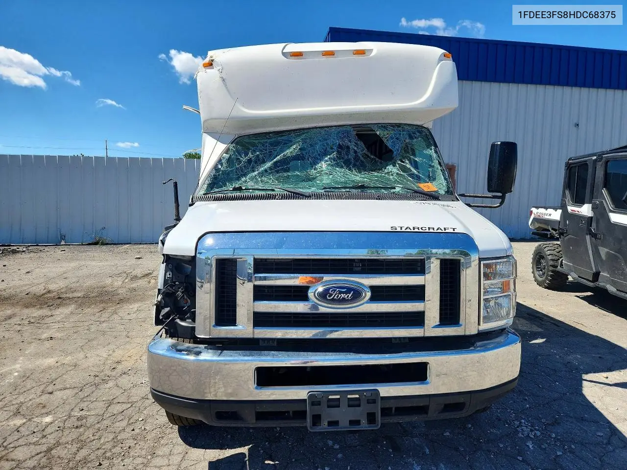 2017 Ford E350 Shuttle Bus VIN: 1FDEE3FS8HDC68375 Lot: 57930306