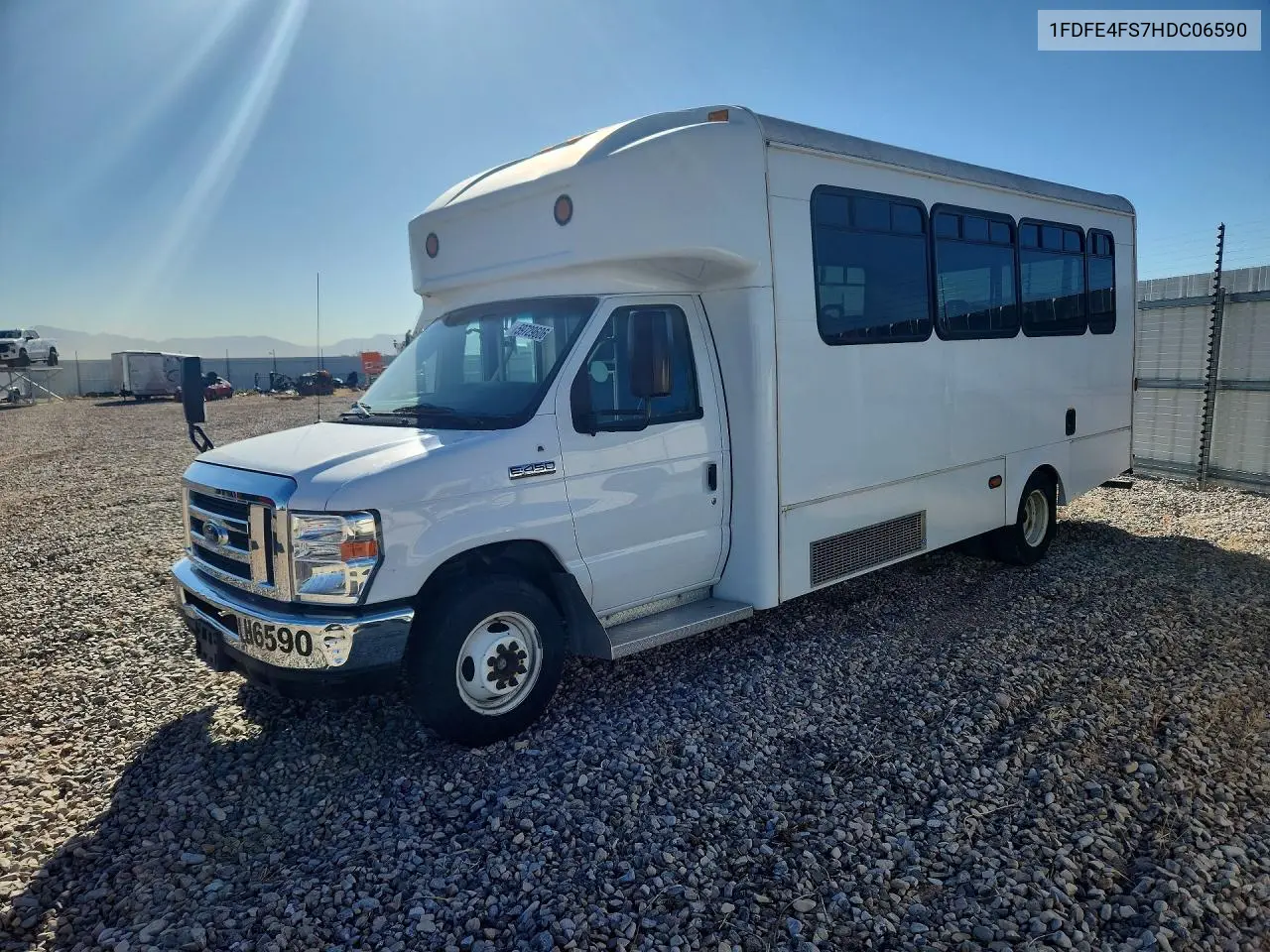 2017 Ford Econoline E450 Super Duty Cutaway Van VIN: 1FDFE4FS7HDC06590 Lot: 59729606