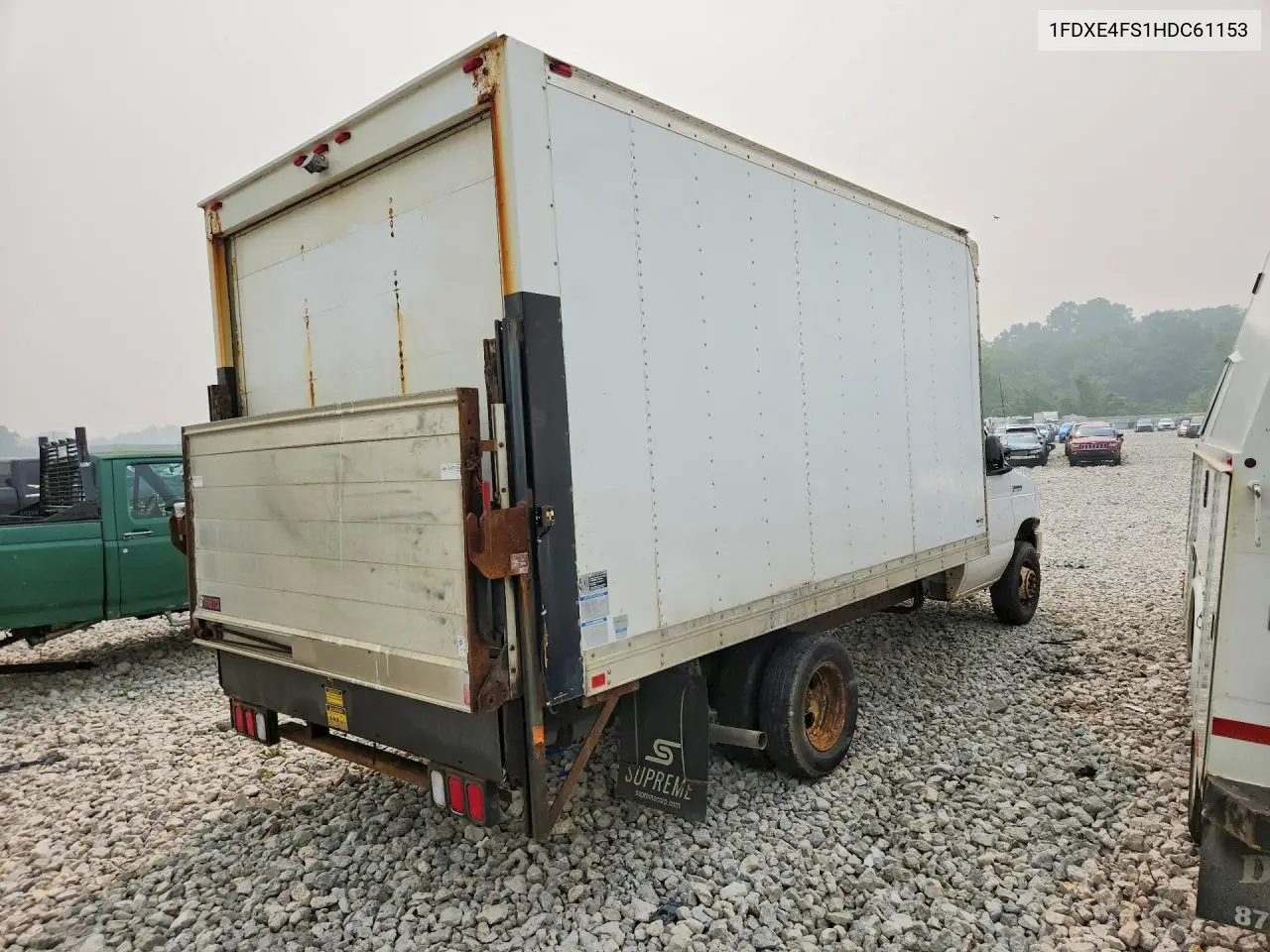 2017 Ford E450 Box Truck VIN: 1FDXE4FS1HDC61153 Lot: 60580566