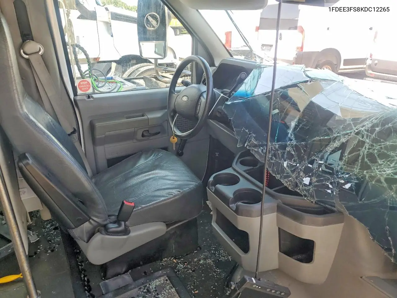 2019 Ford Econoline E350 Super Duty Cutaway Van VIN: 1FDEE3FS8KDC12265 Lot: 60589516