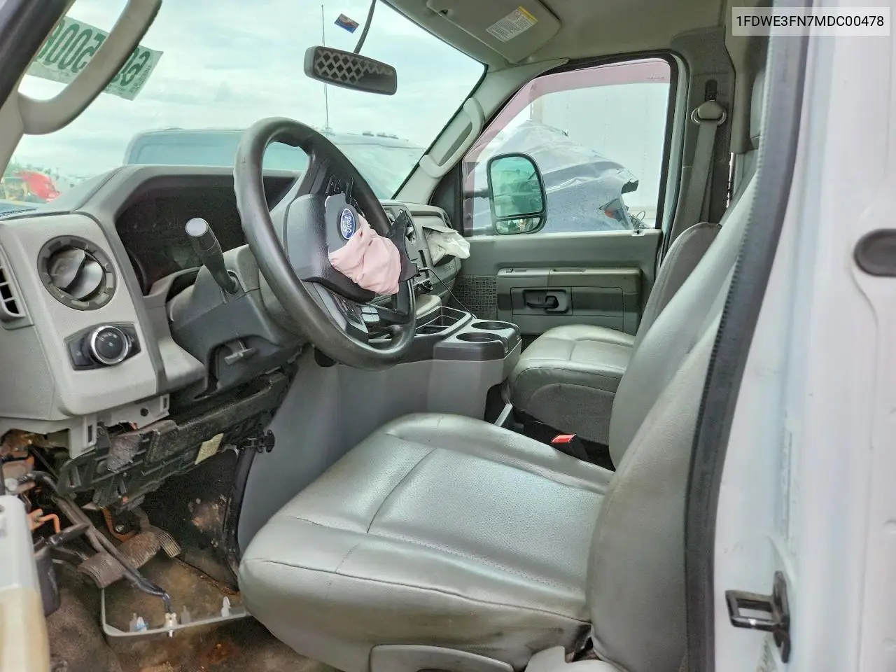 2021 Ford Econoline E350 Super Duty Cutaway Van VIN: 1FDWE3FN7MDC00478 Lot: 60375006