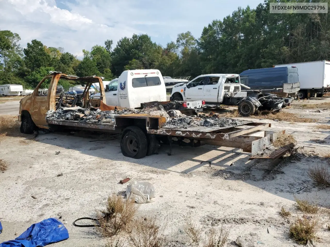 2021 Ford Econoline VIN: 1FDXE4FN9MDC29796 Lot: 80838155