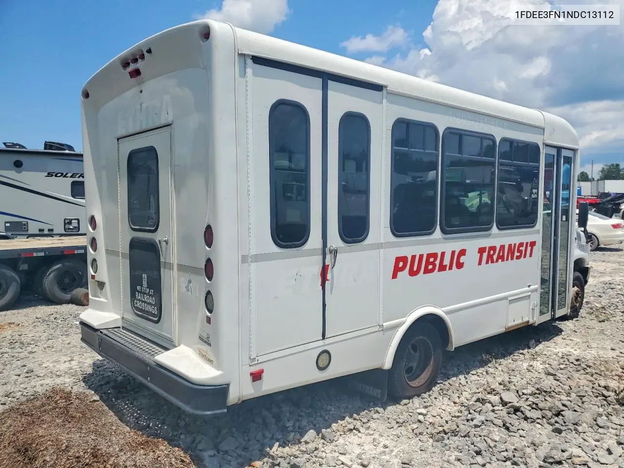 2022 Ford Econoline E350 Super Duty Cutaway Van VIN: 1FDEE3FN1NDC13112 Lot: 60068546