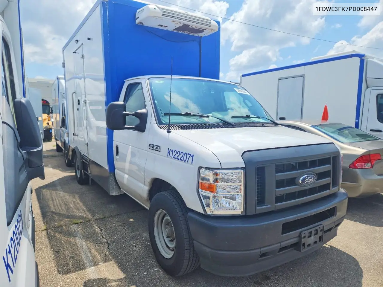2023 Ford Econoline E350 Super Duty Cutaway Van VIN: 1FDWE3FK7PDD08447 Lot: 59847666
