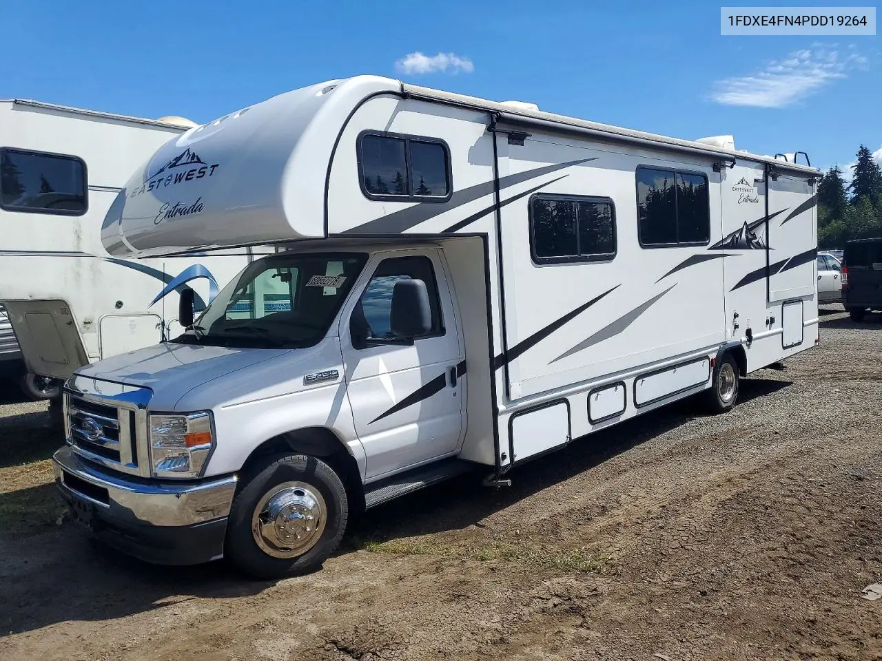 2023 Ford Econoline E450 Super Duty Cutaway Van VIN: 1FDXE4FN4PDD19264 Lot: 60652776