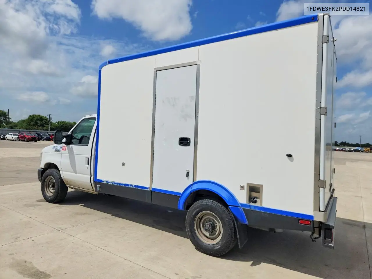 2023 Ford E350 Refrigerated Box Truck VIN: 1FDWE3FK2PDD14821 Lot: 60671616