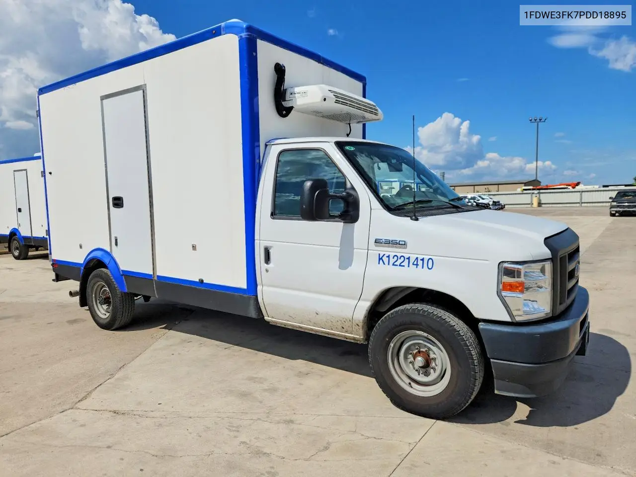 2023 Ford E350 Refrigerated Box Truck VIN: 1FDWE3FK7PDD18895 Lot: 60671756