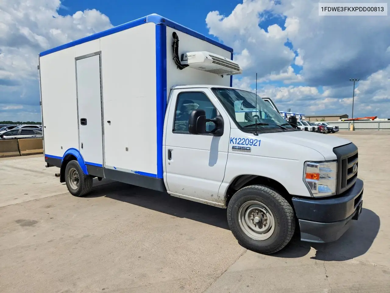 2023 Ford E350 Refrigerated Box Truck VIN: 1FDWE3FKXPDD00813 Lot: 60671826