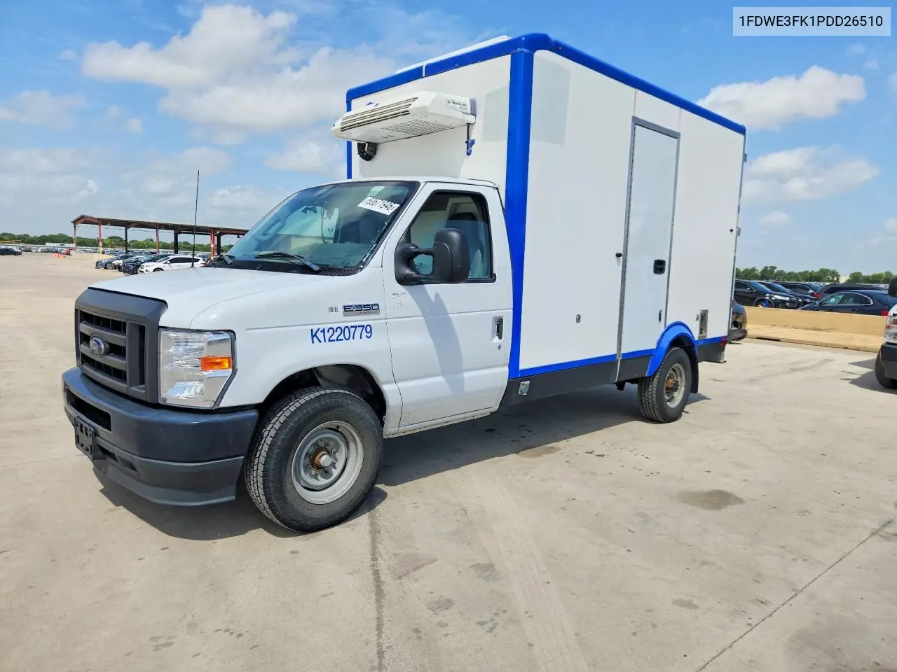 2023 Ford E350 Refrigerated Box Truck VIN: 1FDWE3FK1PDD26510 Lot: 60671946