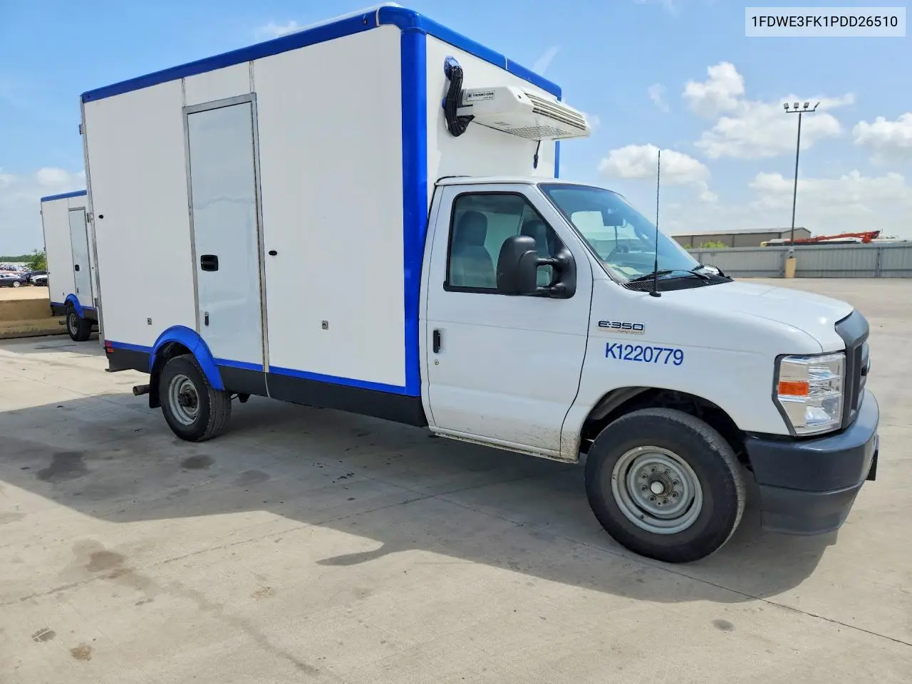 2023 Ford E350 Refrigerated Box Truck VIN: 1FDWE3FK1PDD26510 Lot: 60671946