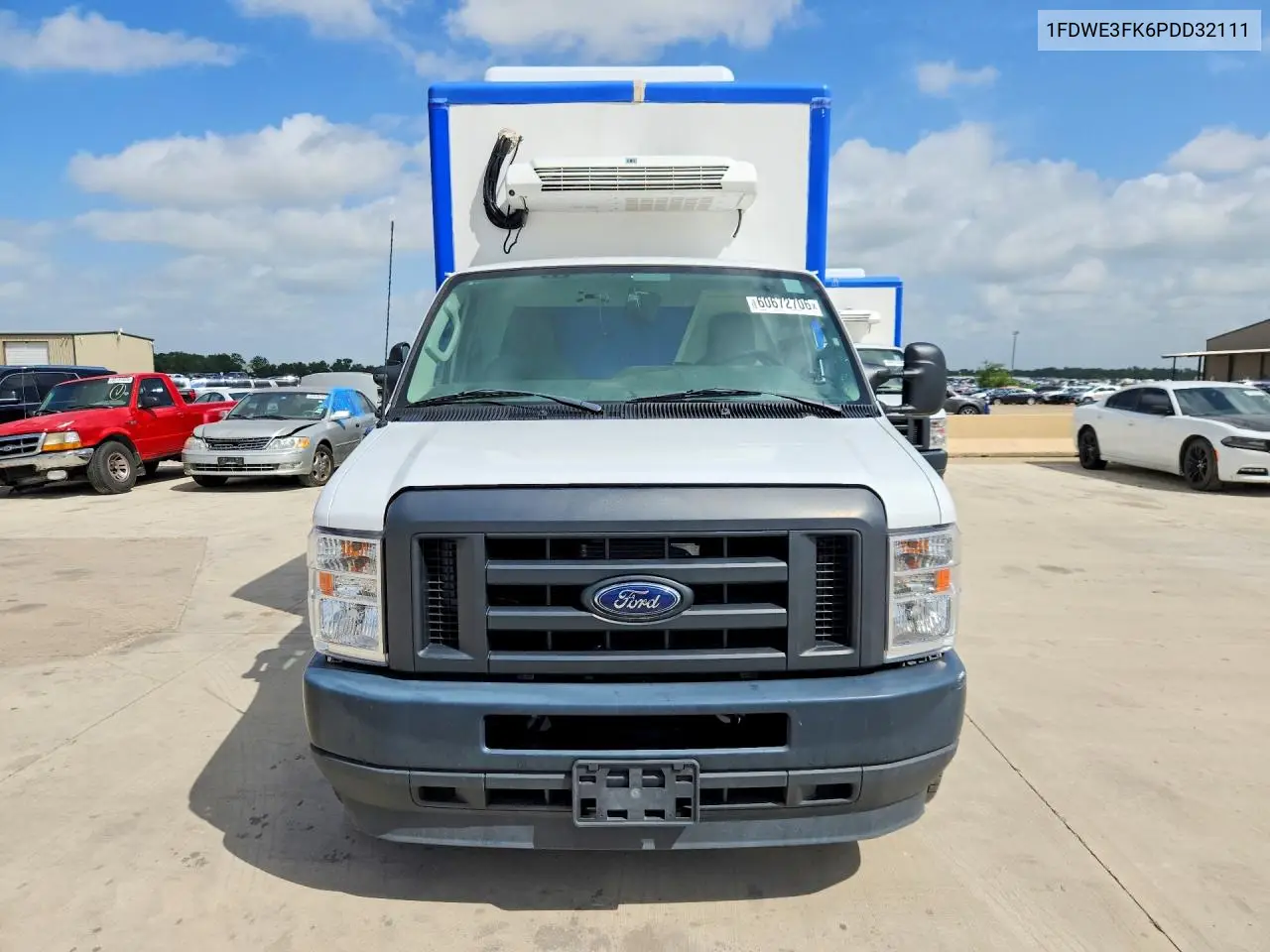 2023 Ford E350 Refrigerated Box Truck VIN: 1FDWE3FK6PDD32111 Lot: 60672706